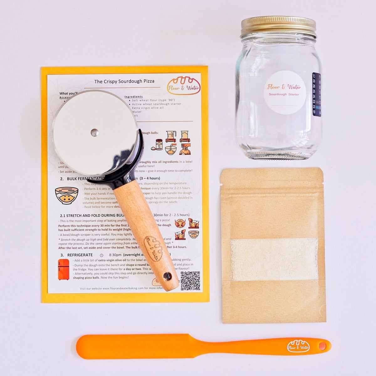 Sourdough Starter Pizza Set - Flour + Water Baking