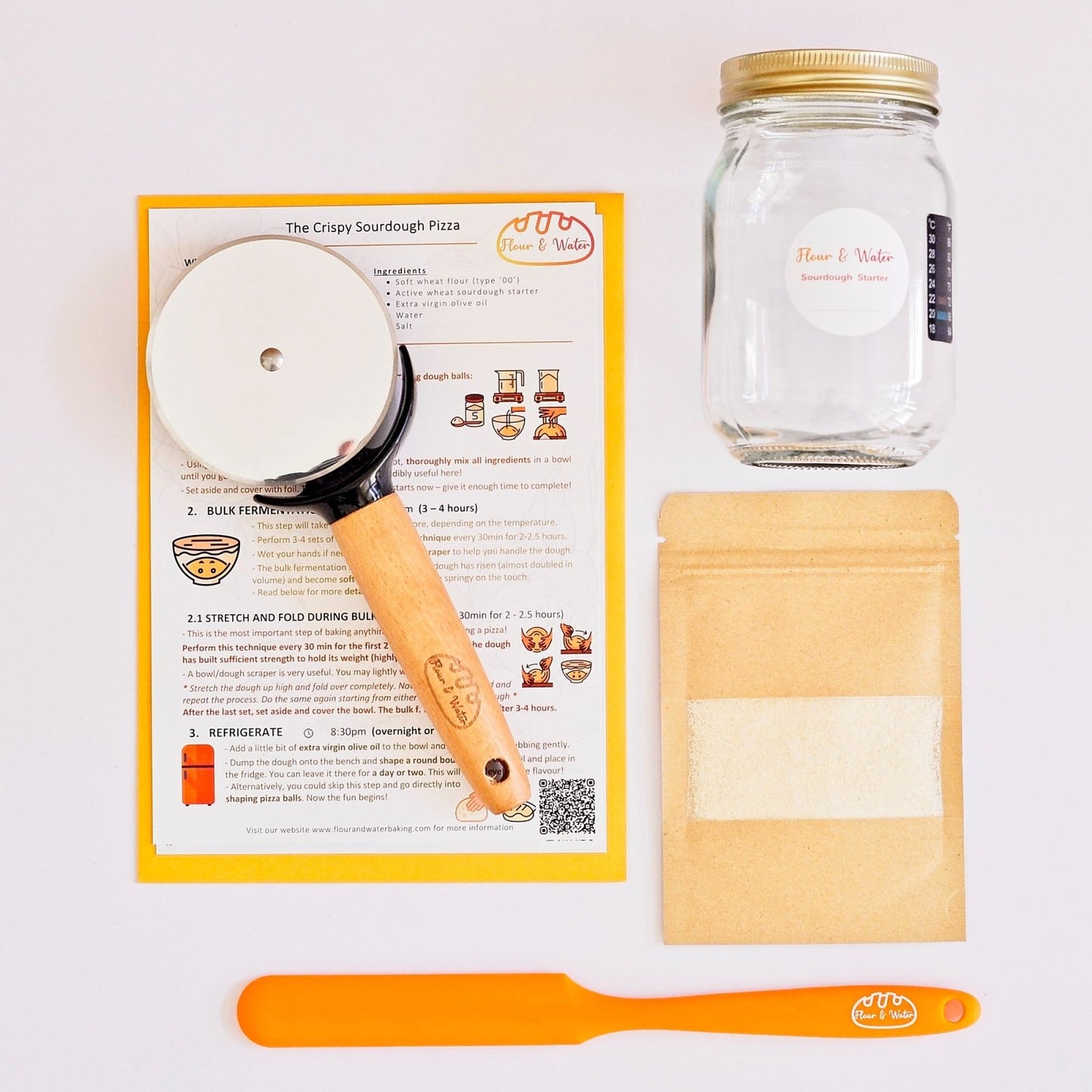 Bundle 2 - Sourdough Starter Pizza Set - Flour + Water Baking