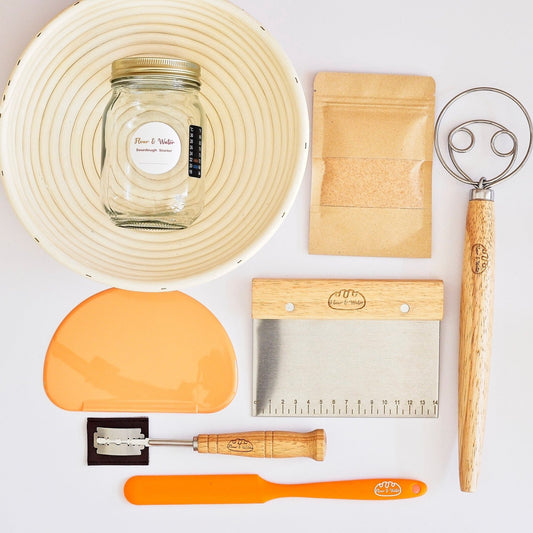 Bundle 3 - Beginner Sourdough Baker Set - Flour + Water Baking