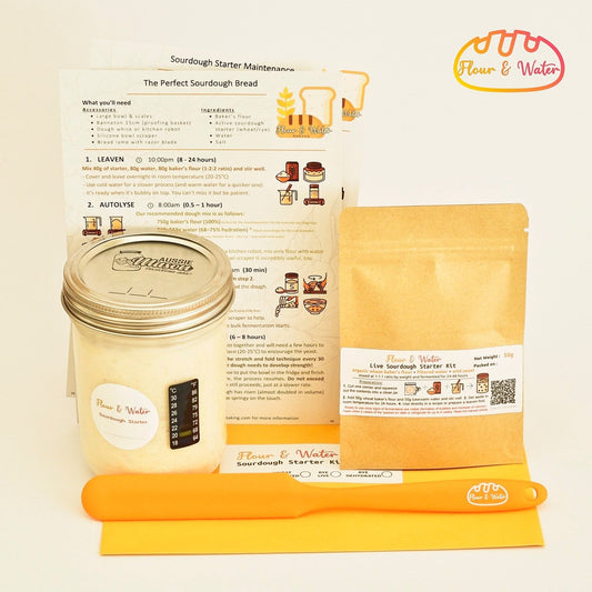 Bundle 1 - Sourdough Starter Bread Set - Flour + Water Baking