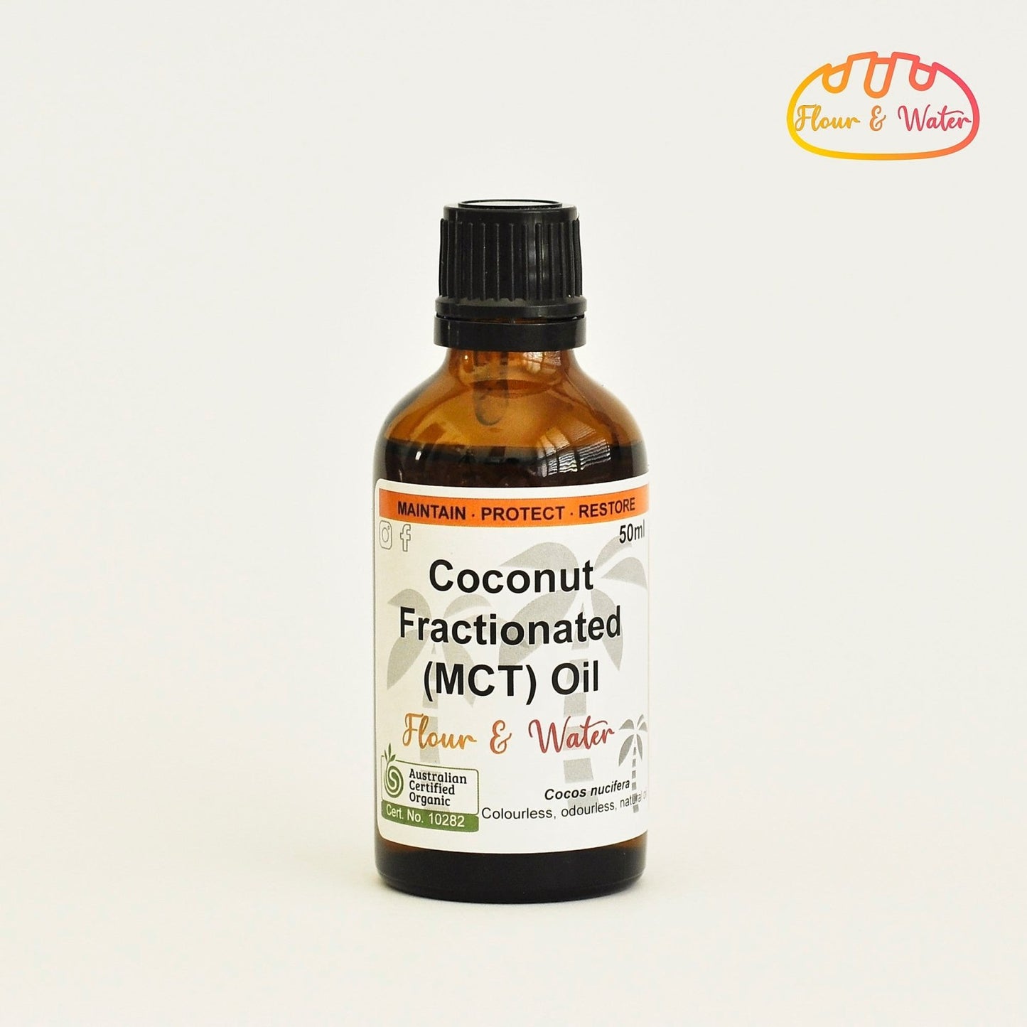 Coconut Fractionated Oil for Cutting Boards and Wooden Utensils - Flour + Water Baking