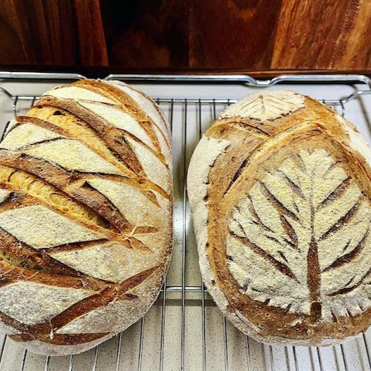 Bread Scoring Lame With Razor Blades and Leather Cover - Flour + Water Baking