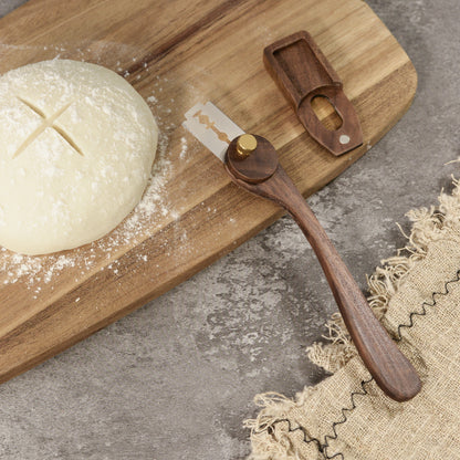 Magnetic Wooden Bread Lame - Artisan Scoring Tool