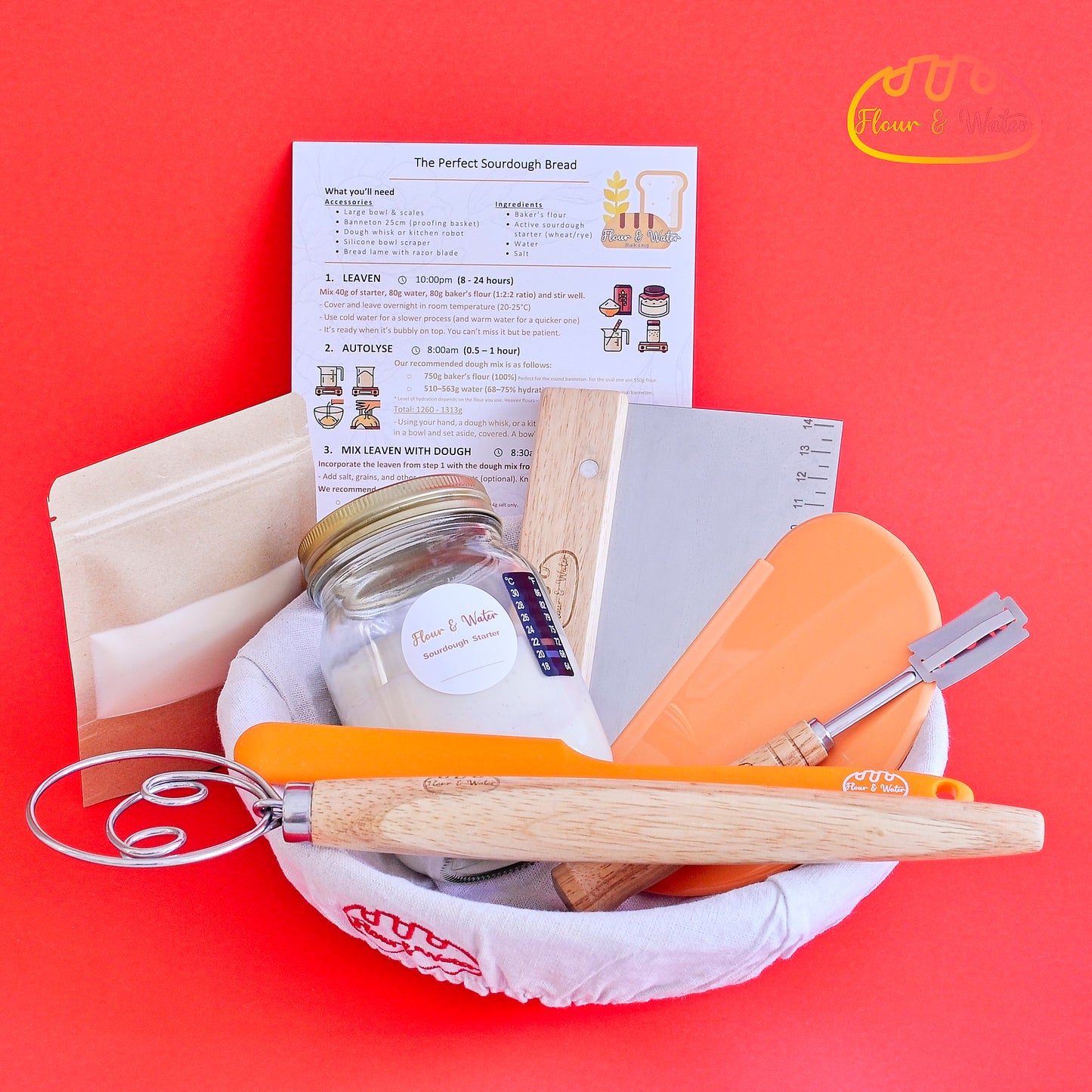 Bundle #3 - Beginner Sourdough Baker Set