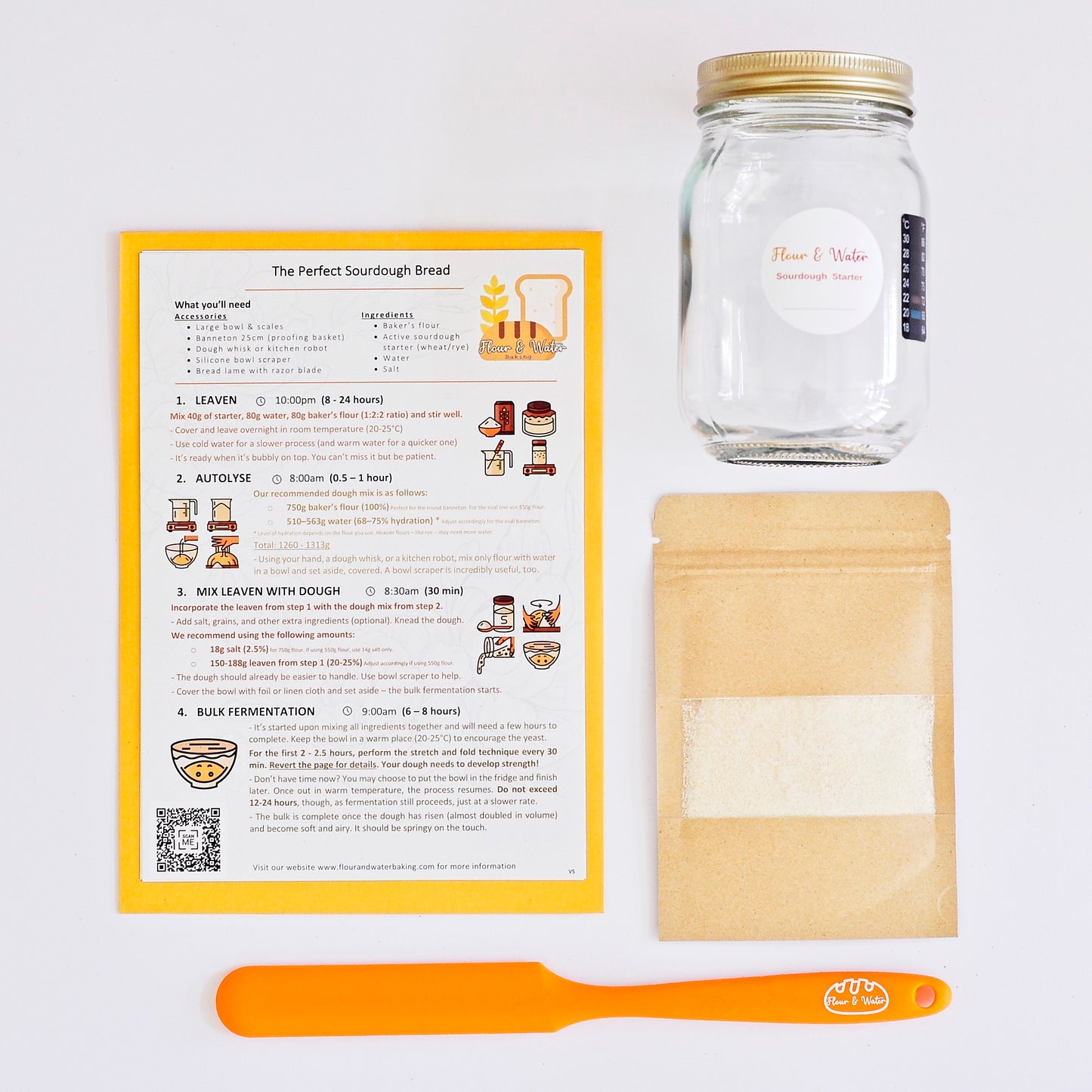 Bundle #1 - Sourdough Starter Bread Set