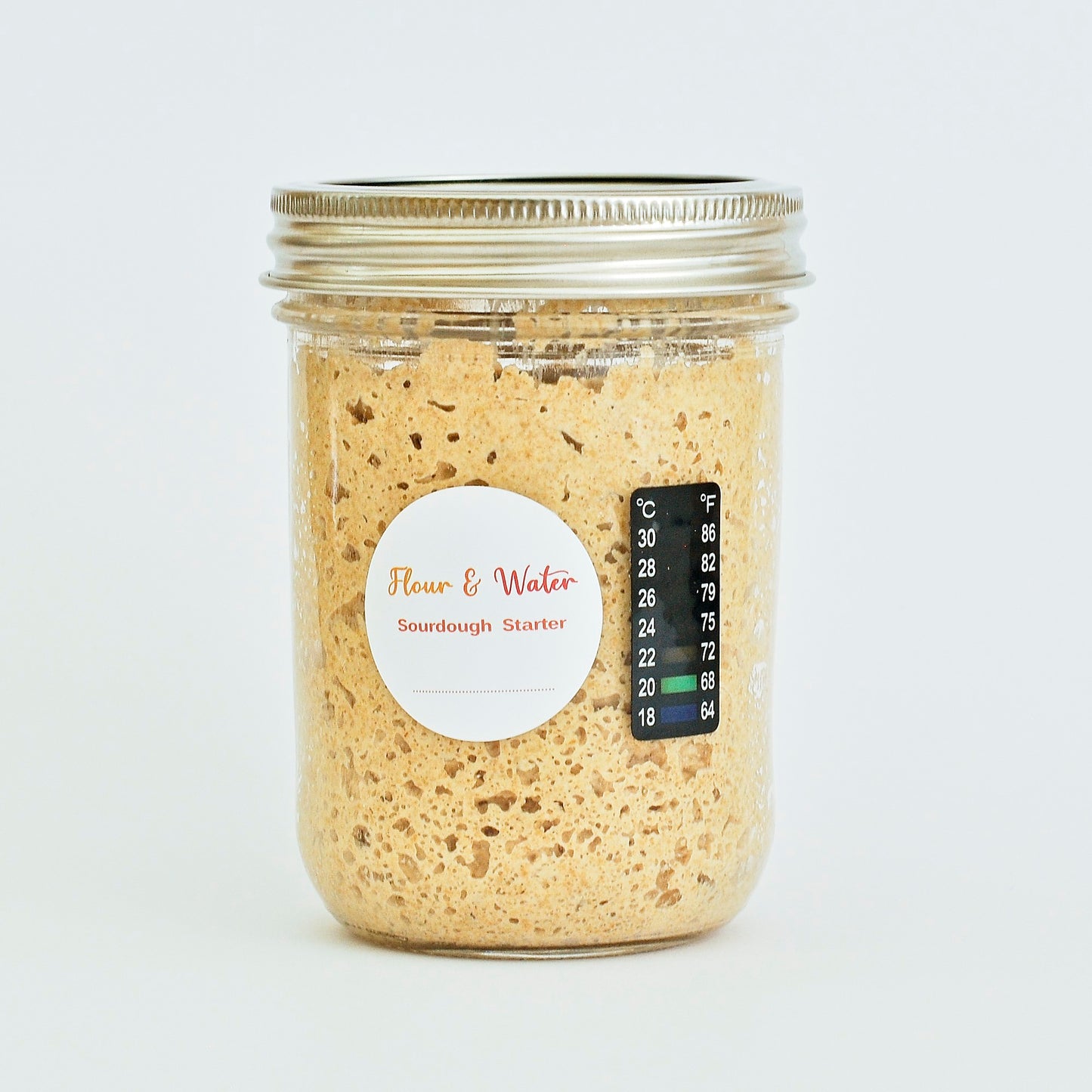 Sourdough Starter Kit - Organic RYE (Live Wild Yeast)