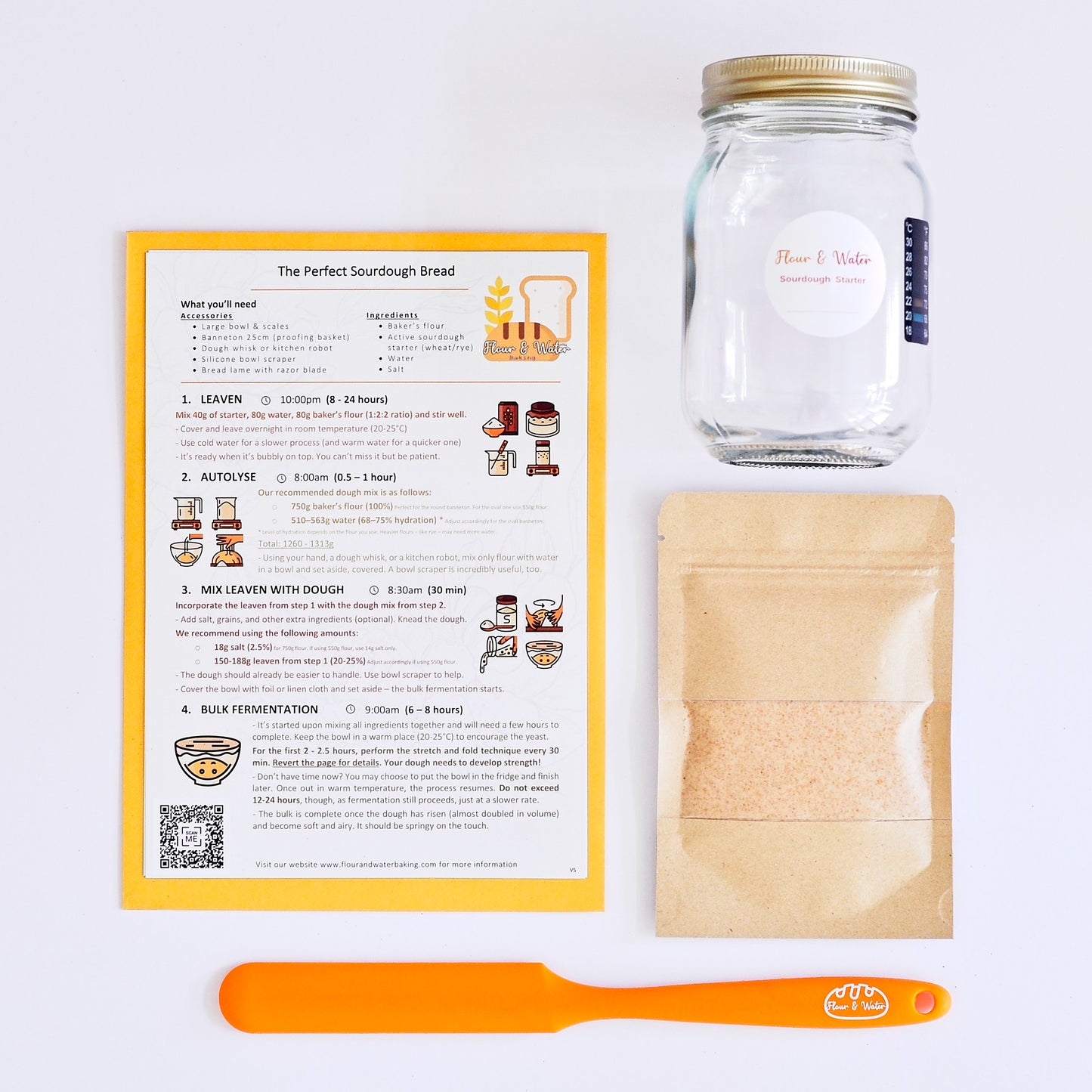 Bundle #1 - Sourdough Starter Bread Set