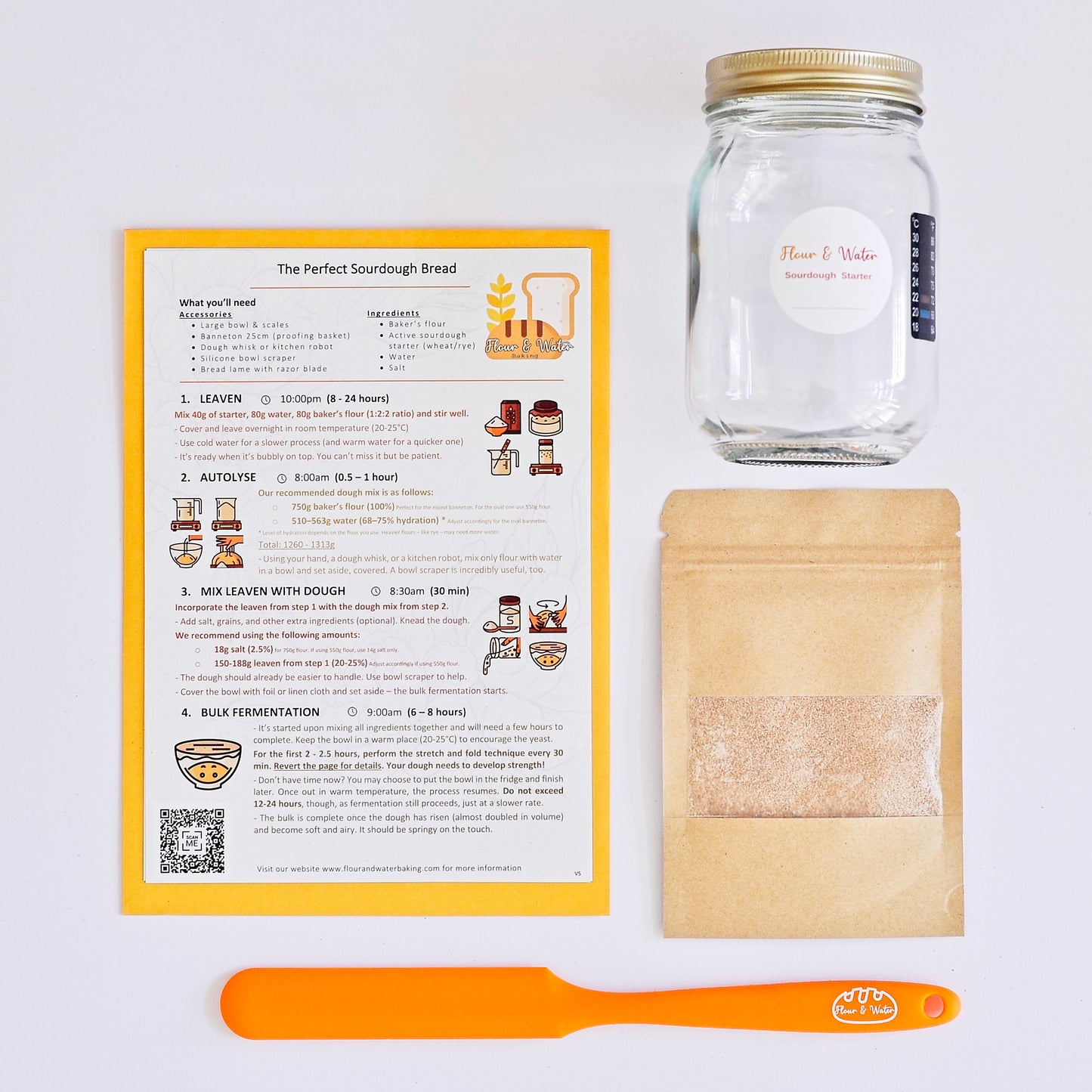 Bundle #1 - Sourdough Starter Bread Set