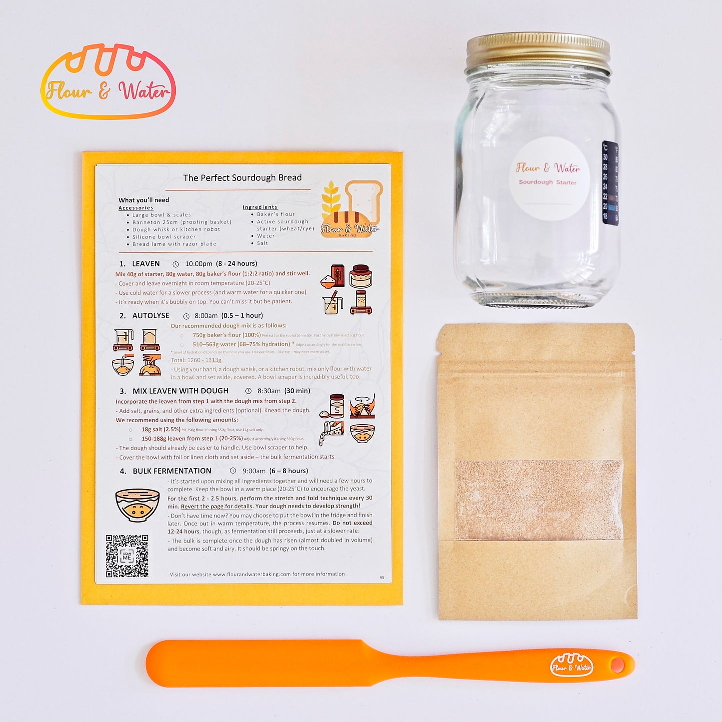 Bundle #1 - Sourdough Starter Bread Set