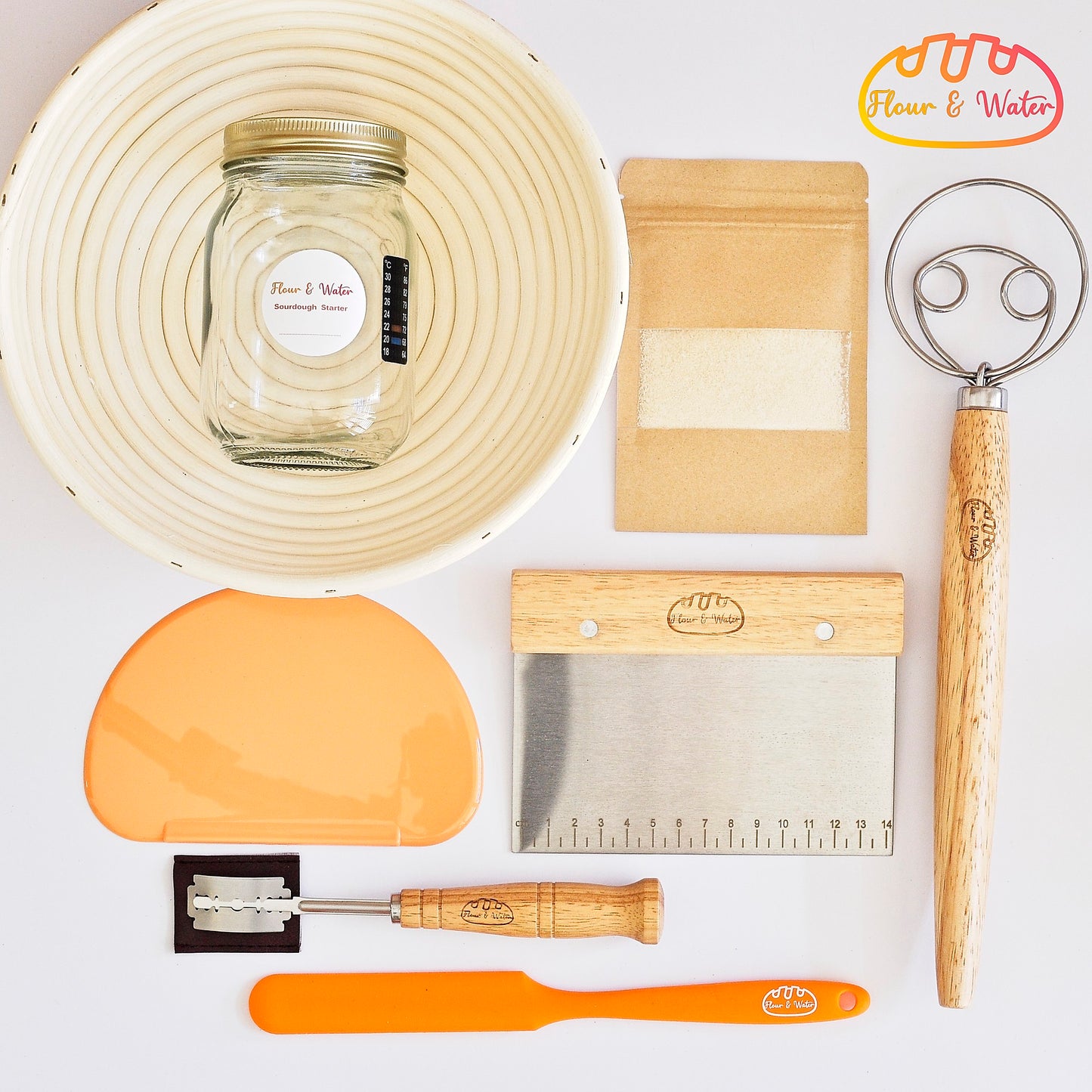 Bundle #3 - Beginner Sourdough Baker Set