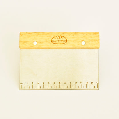 Stainless Steel Bench Scraper / Dough Cutter with Ruler
