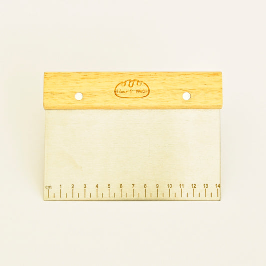 Stainless Steel Bench Scraper / Dough Cutter with Ruler