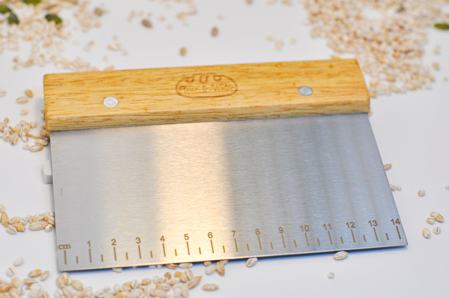 Stainless Steel Bench Scraper / Dough Cutter with Ruler