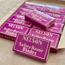 Load image into Gallery viewer, NELSON Vintage Safety Razor Blades Pack of 10
