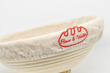 Load image into Gallery viewer, Handmade Indonesian Rattan Bread Proofing Basket (Round) - Flour + Water Baking
