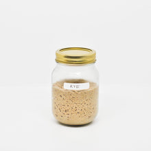 Load image into Gallery viewer, Old Fashioned Mason Jar with Lid 500ml - Flour + Water Baking

